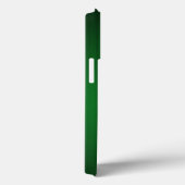 Cool Grainy Green-Black Vignette Case-Mate iPhone Case (Achterkant / Rechts)