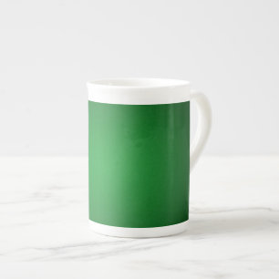 Cool Grainy Green-Black Vignette Porselein Kop