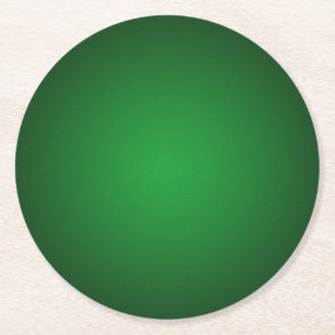 Cool Grainy Green-Black Vignette Ronde Kartonnen Onderzetter
