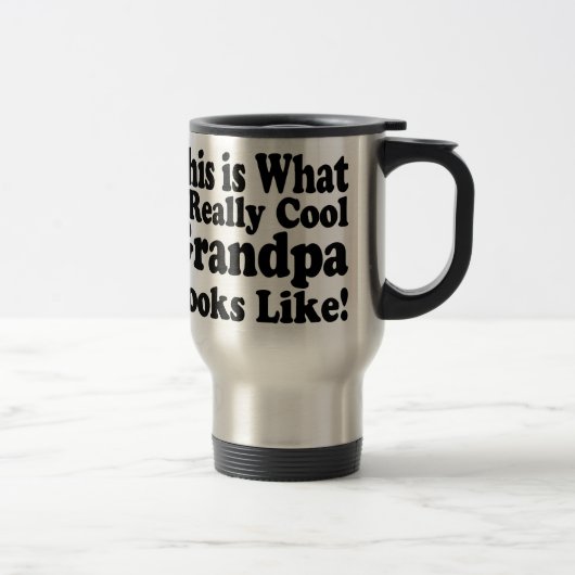 Cool Grand-père Travel Mug (Droit)