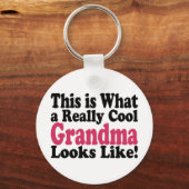 Cool Grandma Sleutelhanger (Voorkant)
