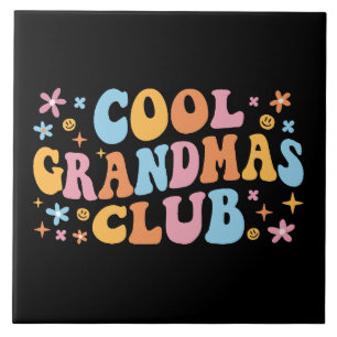Cool Grandmas Club III Tegeltje