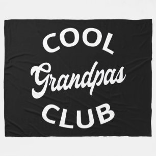 Cool Grandpas Club I Fleece Deken
