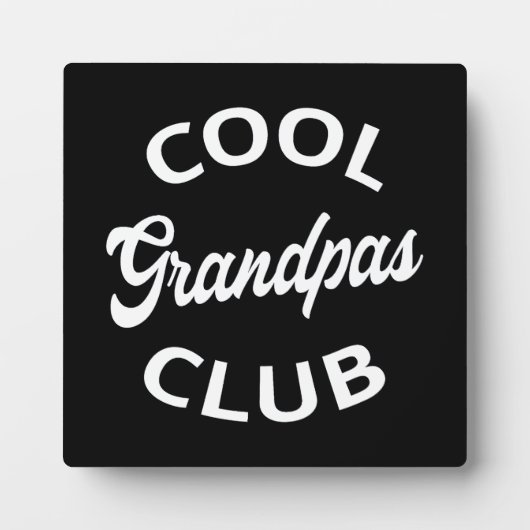 Cool Grandpas Club I Fotoplaat (Voorkant)