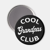 Cool Grandpas Club I Magneet (Voorkant / Achterkant)