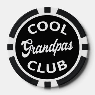 Cool Grandpas Club I Poker Chips
