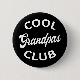 Cool Grandpas Club I Ronde Button 5,7 Cm