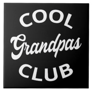 Cool Grandpas Club I Tegeltje