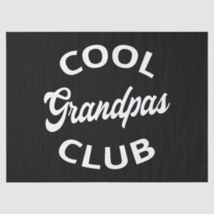 Cool Grandpas Club I Tissuepapier