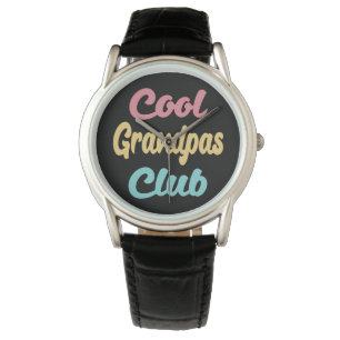 Cool Grandpas Club II Horloge