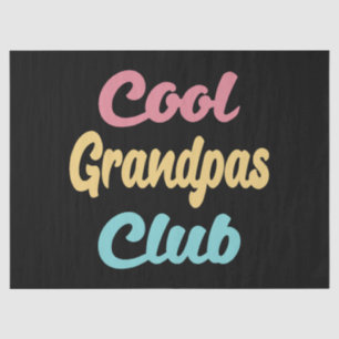 Cool Grandpas Club II Tissuepapier