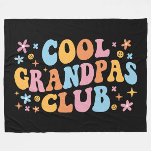 Cool Grandpas Club III Fleece Deken