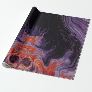 Cool Granite Oil Slick Cadeaupapier