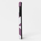 Cool Grape Geometric Deco Cube Pattern Case-Mate iPhone Case (Achterkant/links)