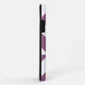 Cool Grape Geometric Deco Cube Pattern Case-Mate iPhone Case (Achterkant/rechts)