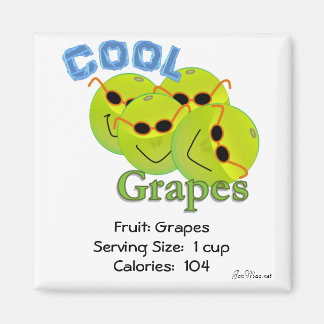 Cool Grapes Magneet