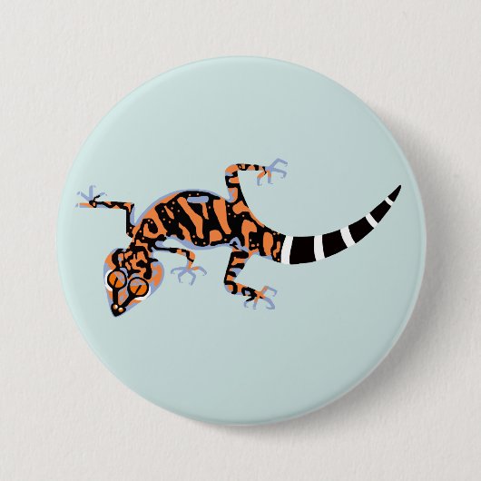 Cool graphic - GECKO - Wildlife - Lizard - Ronde Button 7,6 Cm (Voorkant)