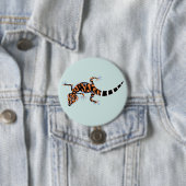 Cool graphic - GECKO - Wildlife - Lizard - Ronde Button 7,6 Cm (In situ)