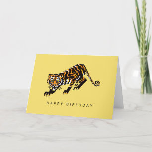 Cool Graphic- TIGER - Wildlife - Natuur Kaart