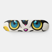 Cool grappig monster cat skateboard (Horizontaal)