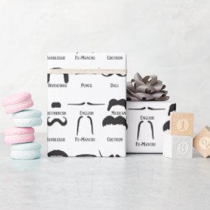 Cool Grappig snorrdiagram Cadeaupapier