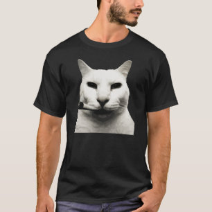 Cool Grappige Kat Meme Rokt Sigaret Kat T-shirt