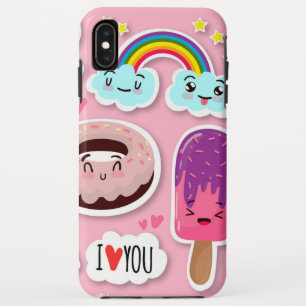 Cool grappige stickers iPhone XS max hoesje