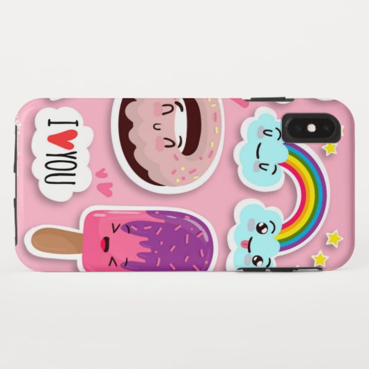 Cool grappige stickers Case-Mate iPhone case (Achterkant (horizontaal))