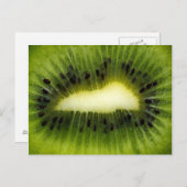 Cool Green Kiwi Fruit Briefkaart (Voorkant / Achterkant)