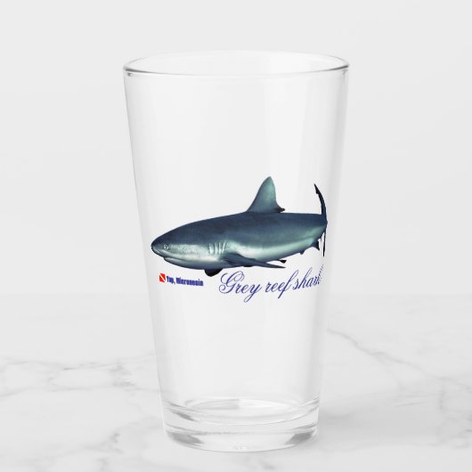 Cool Grey rifhaai Glas (Voorkant)