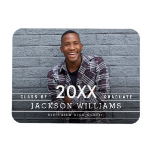 Cool Grids Foto Afstuderen Announcement Magnet Magneet