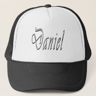 Cool Grijs Tweekleurige Daniel Naam, Trucker Pet