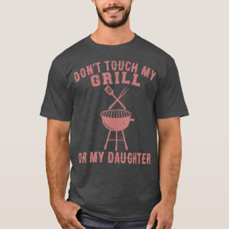 Cool Grill Father Gift for Men Funny Protected T-shirt