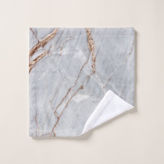 Cool Gris Or Marbre Stone (Gant de toilette)