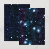 Cool Gritty Glitch Art Blank Invitation (Devant / Derrière)