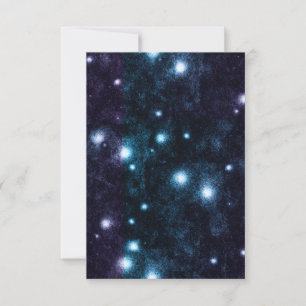 Cool Gritty Glitch Art Blank Invitation Kaart