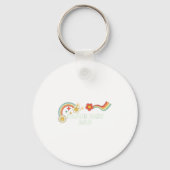 Cool Groovy Quote Proud New Dad Saying Art  Sleutelhanger (Voorkant)