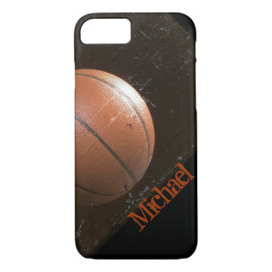 Cool Grunge Basketball Persoonlijk iPhone 8/7 Hoesje