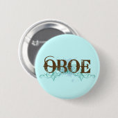 Cool Grunge Oboe Button (Voorkant /achterkant)