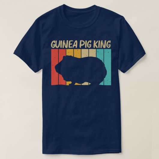 Cool Guinea Pig Design For Men Boys Cavy Pet Roden T-shirt (Design voorkant)