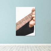 Cool Guitar Canvas Afdruk (Insitu (Houten vloer))