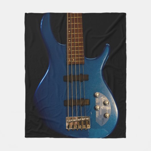 Cool Guitar Fleece Deken (Voorkant)