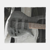 Cool Guitar Fleece Deken (Voorkant (Horizontaal))