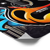 Cool Guitar Poster (Hoek)