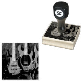 Cool Guitar Rubberstempel (Gestempeld)
