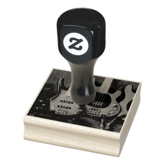 Cool Guitar Rubberstempel (Stempel)