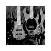 Cool Guitar Rubberstempel (Afrduk)