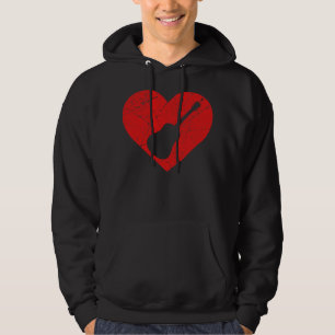 Cool Guitarver Cadeauontwerp Hoodie