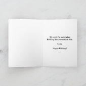 Cool guy Birthday Kaart (Binnen)