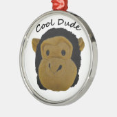 Cool guy metalen ornament (Links)